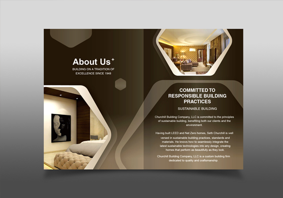Corporate Company Brochure Design.