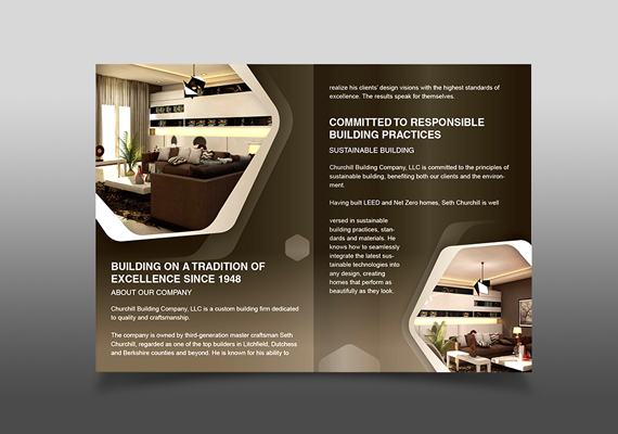 Corporate Company Brochure Design.
